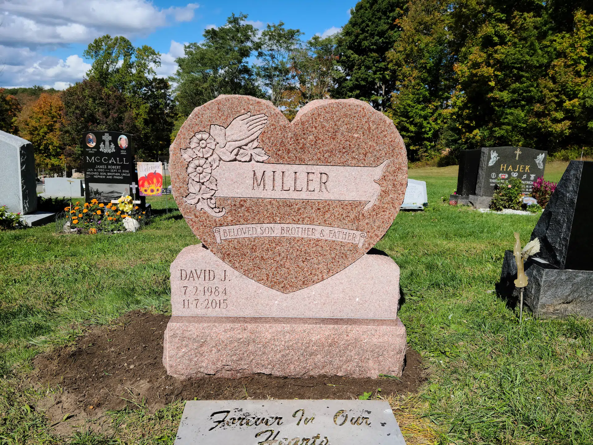 Granite Custom/Personalized Bench hand-carved by Personalized Bench Shop in NJ — image 3