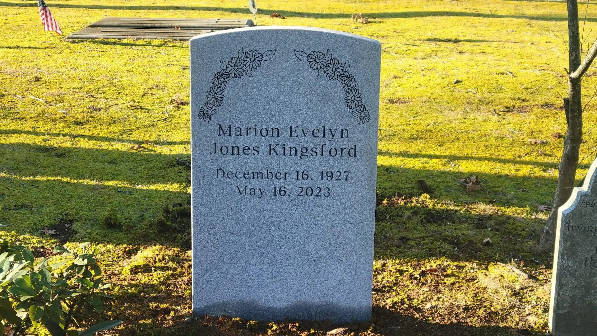 Granite Custom/Personalized Bench hand-carved by Personalized Bench Shop in NJ — image 4