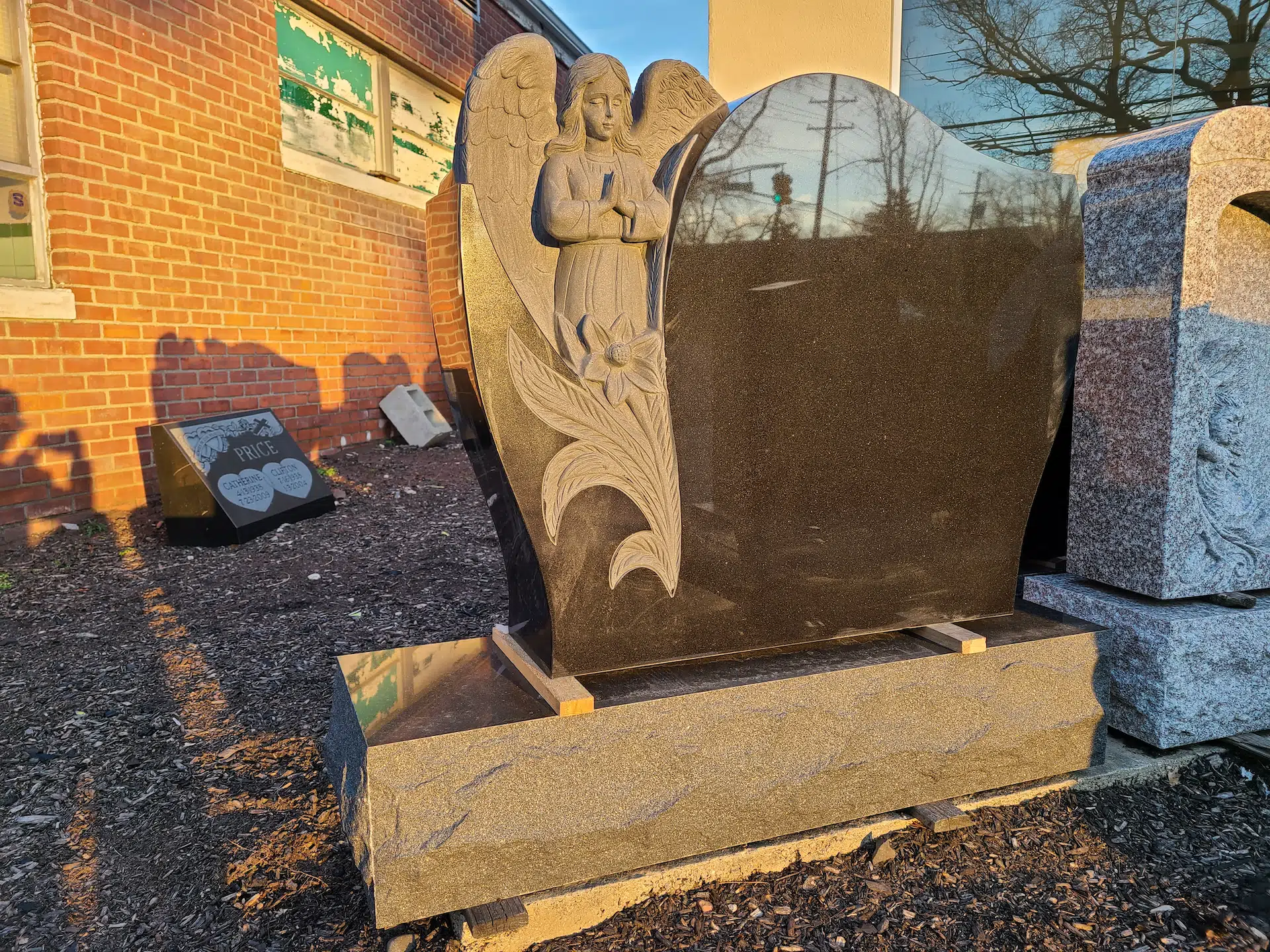 Granite Custom/Personalized Bench hand-carved by Personalized Bench Shop in NJ — image 3