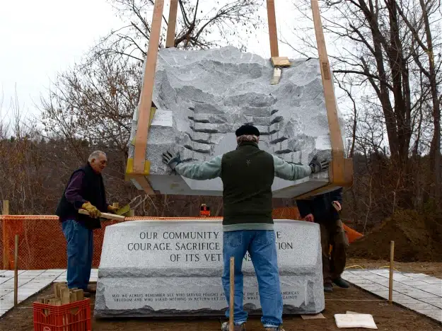 Granite Custom/Personalized Bench hand-carved by Personalized Bench Shop in NJ — image 5