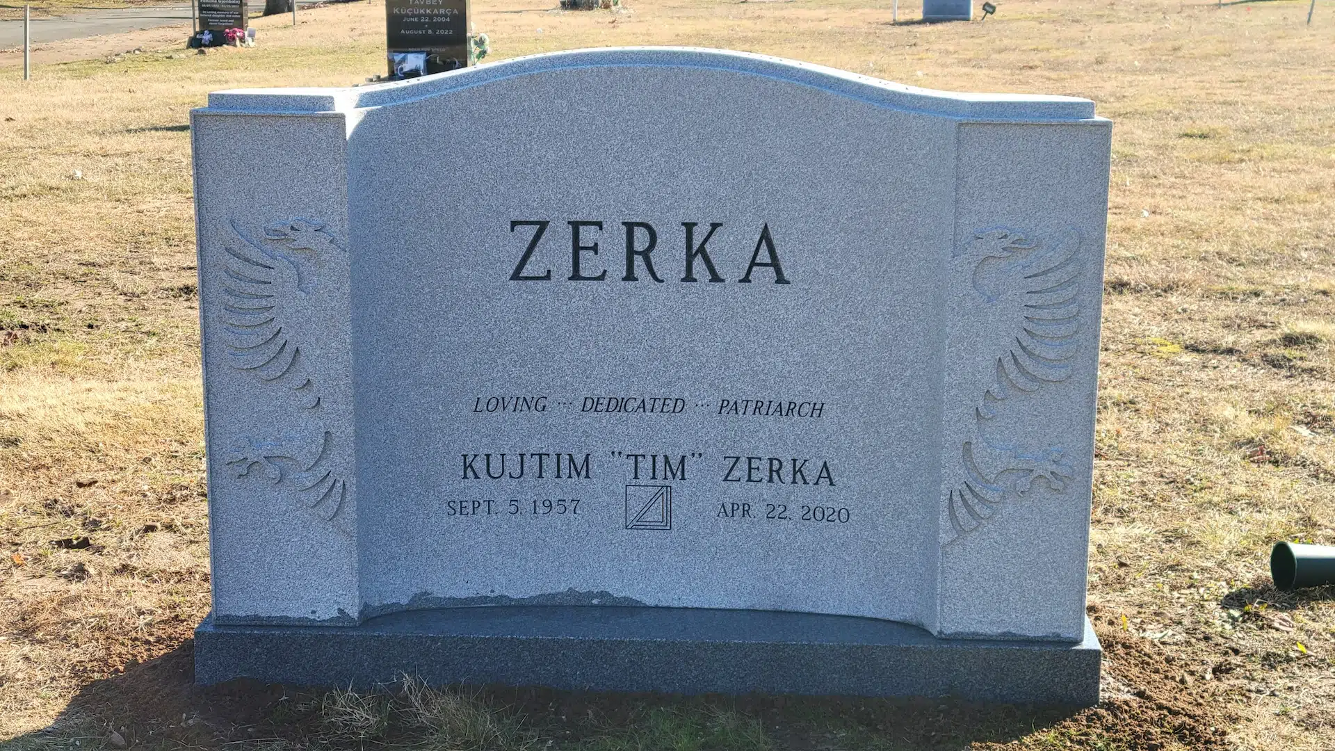 Granite Custom/Personalized Bench hand-carved by Personalized Bench Shop in NJ — image 8